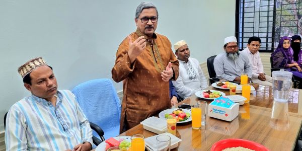 বাকৃবিতে পিএইচডি স্টুডেন্টস অ্যাসোসিয়েশনের ইফতার মাহফিল অনুষ্ঠিত